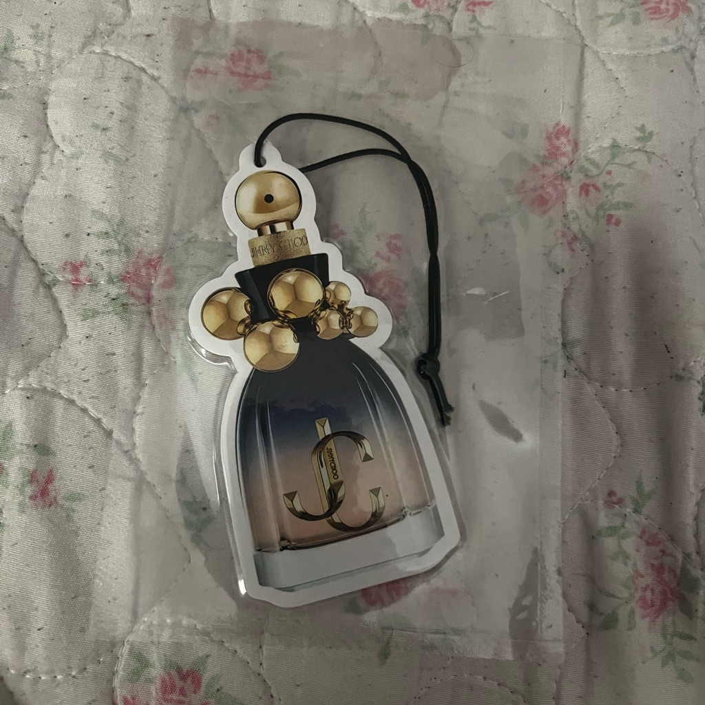 Charming Black And Gold Air Freshner